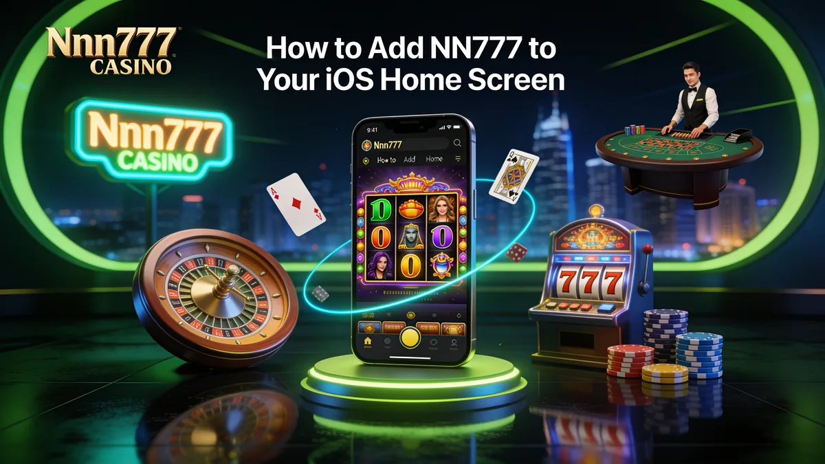How to Add NN777 to Your iOS Home Screen: nnn777 guide for players in the Philippines