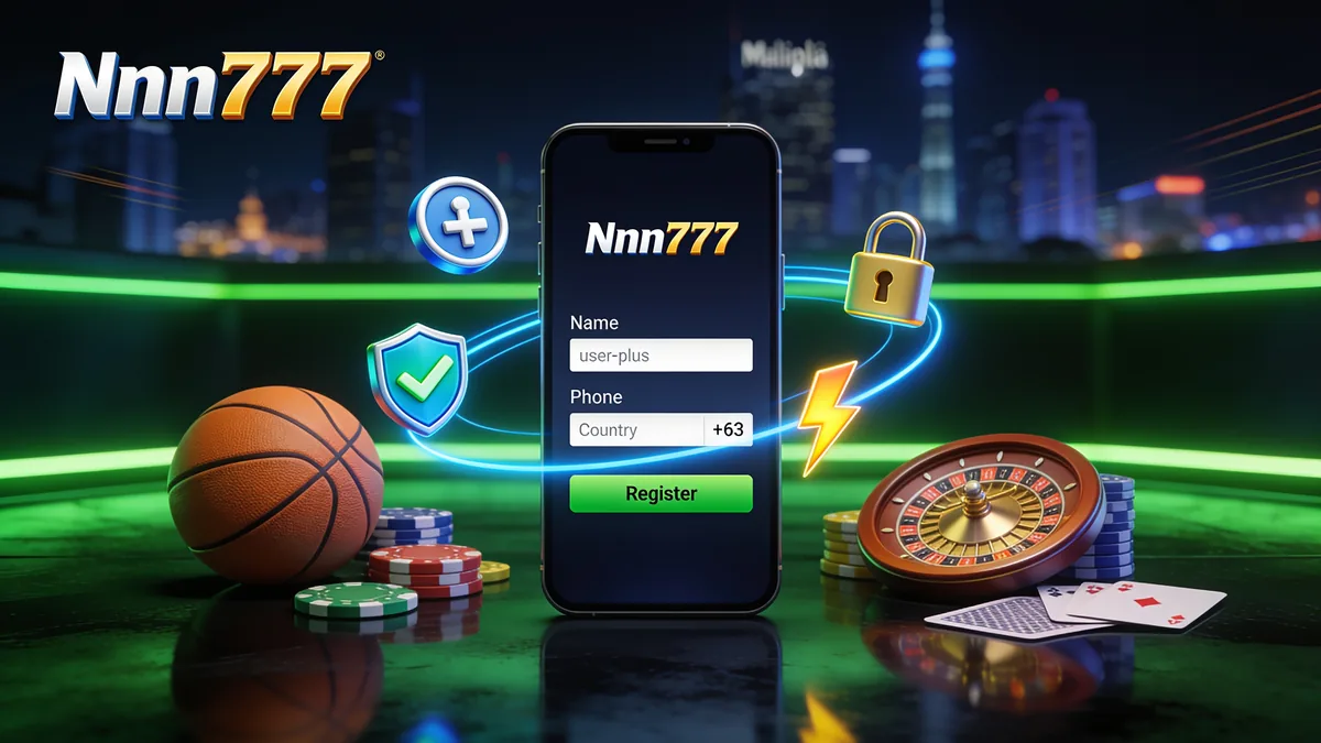 nnn777 in the Philippines — NN777 Registration: Quick and No Document Upload