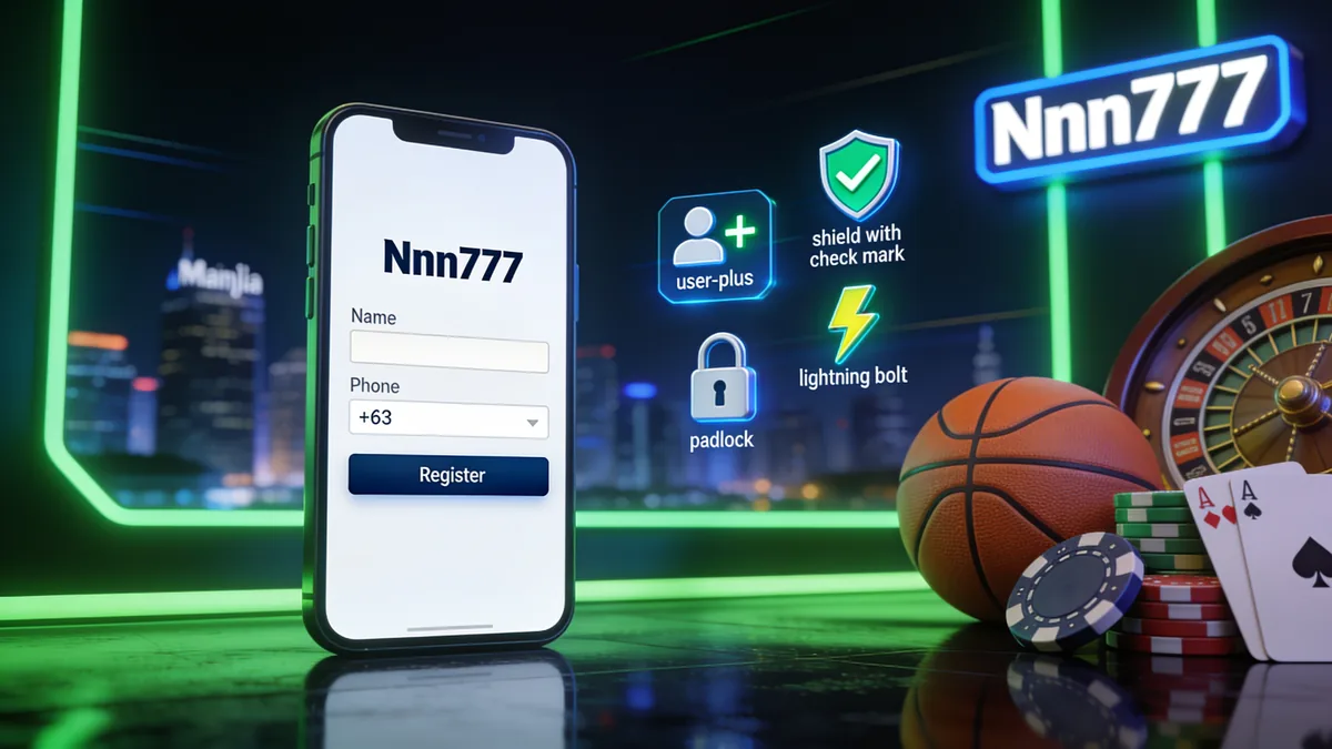 nnn777 in the Philippines — Registration Methods Supported by NN777